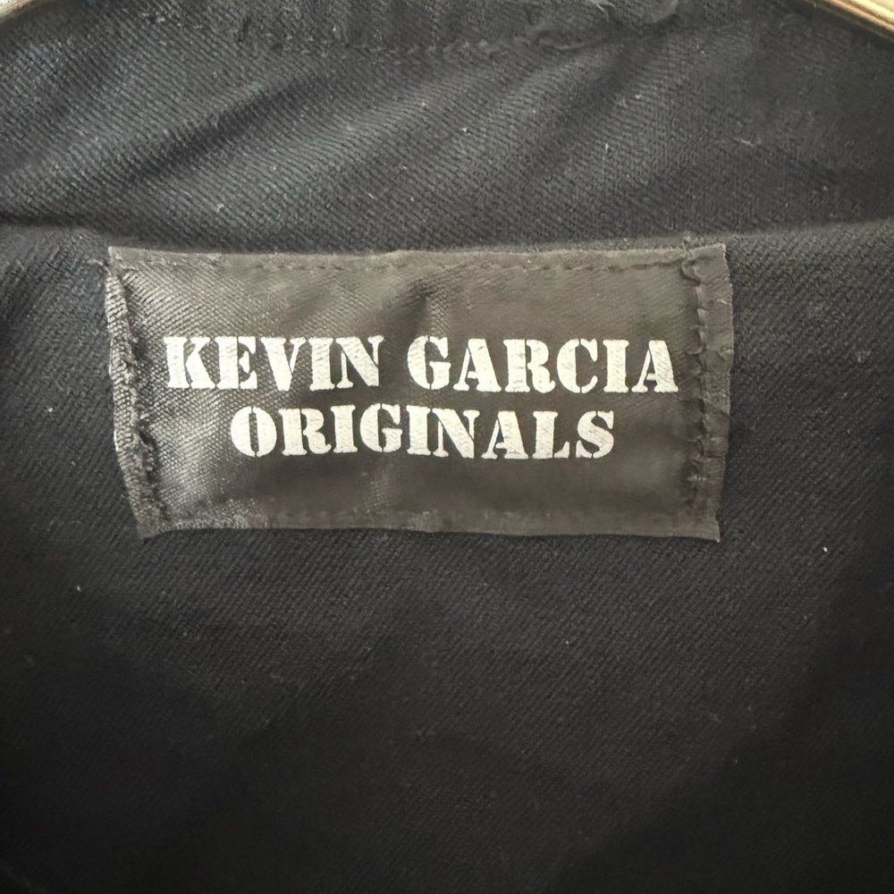 Kevin Garcia Originals vintage couture horse show black bedazzled shirt M - Picture 6 of 13